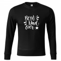 Čierná mikina Best dad ever