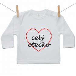 Tričko s dlhým rukávom Celý otecko