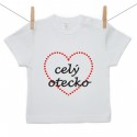 Tričko s krátkym rukávom Celý otecko