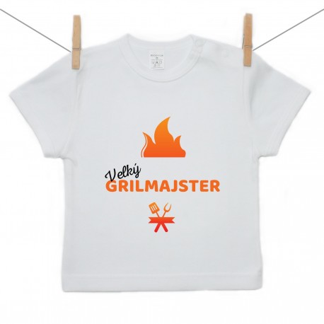 Tričko s krátkym rukávom Veľký grilmajster