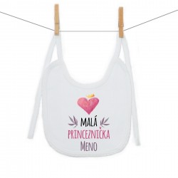Podbradník na zaväzovanie Malá princeznička s menom