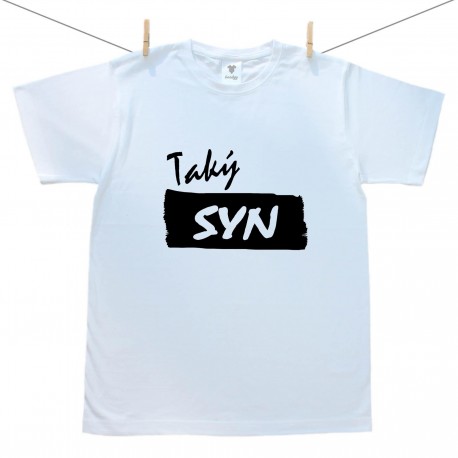 Pánske tričko s krátkym rukávom Taký syn