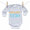 Body s dlhým rukávom Milujem leto