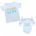 Rodinná sada (body s dlhým rukávom) Milujem leto