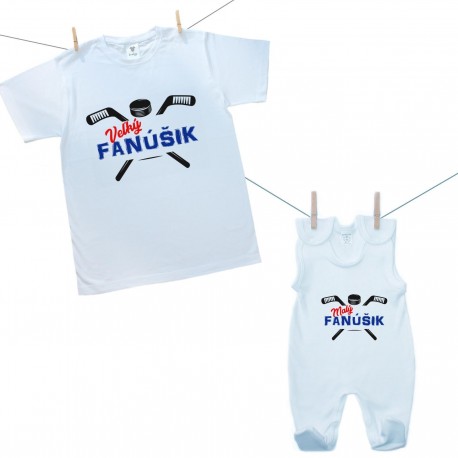 Rodinná sada (dupačky) Malý a Veľký Fanúšik