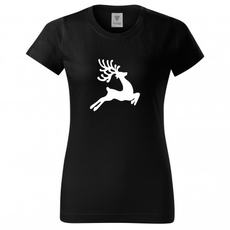 Čierné dámske tričko Sob