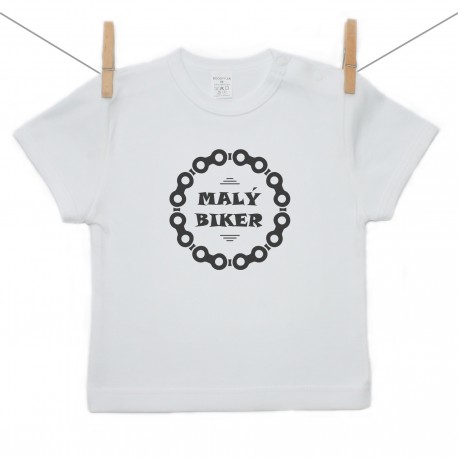 Tričko s krátkym rukávom Malý biker