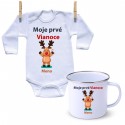 Sada Moje prvé Vianoce so sobíkom a menom dieťatka