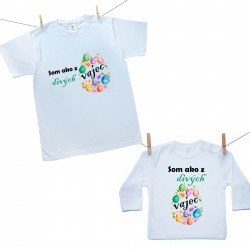 Rodinná sada (tričko s dlhým rukávom) Som ako z divých vajec