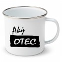 Smaltovaný hrnček Aký otec