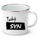 Smaltovaný hrnček Taký syn