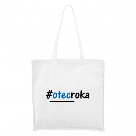 Biela Maxi taška Otec roka