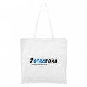Biela Maxi taška Otec roka