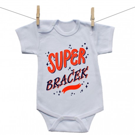 Body s krátkym rukávom Super braček