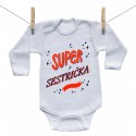 Body s dlhým rukávom Super sestrička