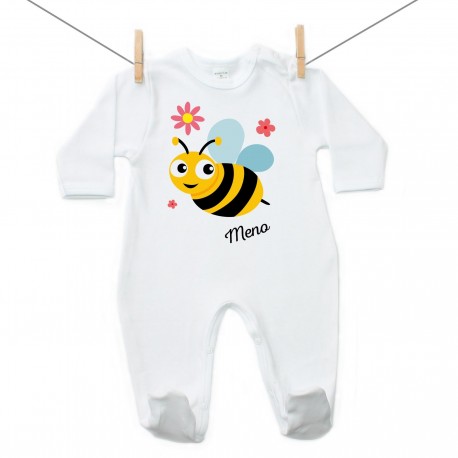 Overal Včieľka s menom dieťatka