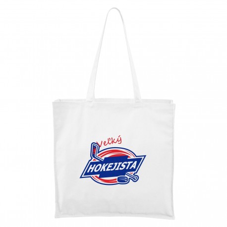 Biela Maxi taška Veľký hokejista