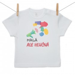 Tričko s krátkym rukávom Malá ale hlučná