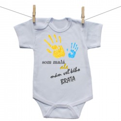 Body s krátkym rukávom Som malá ale mám veľkého brata