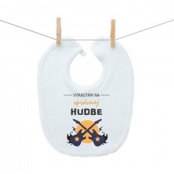 Podbradník na zapínanie Vyrastám na správnej hudbe