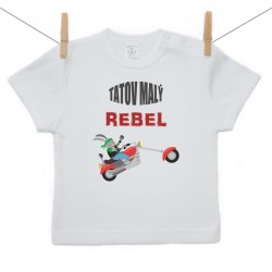 Tričko s krátkym rukávom Tatov malý rebel