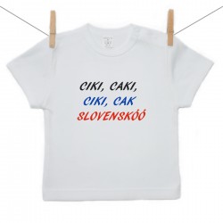 Tričko s krátkym rukávom Ciki, caki, ciki, cak