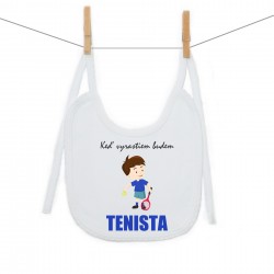 Podbradník na zaväzovanie Keď vyrastiem budem tenista
