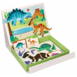 Magnetická vkladačka/puzzle Adam Toys, Dinosaurus