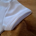 Tričká s krátkym rukávom, biele, 3ks