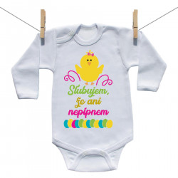 Body s dlhým rukávom Sľubujem, že ani nepípnem
