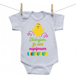 Body s krátkym rukávom Sľubujem, že ani nepípnem