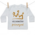 Tričko s dlhým rukávom Veľkonočná princezná