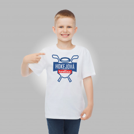 Tričko s krátkým rukávem Hokejová rodina