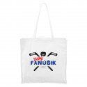 Biela Maxi taška Veľký fanúšik
