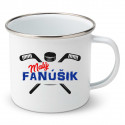 Smaltovaný hrnček Malý fanúšik