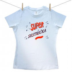 Dámske tričko s krátkym rukávom Super sestrička
