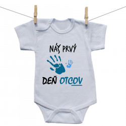Body s krátkym rukávom Náš prvý deň otcov (chlapec)