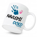 Keramický hrnček Najlepší ocko dievčatka