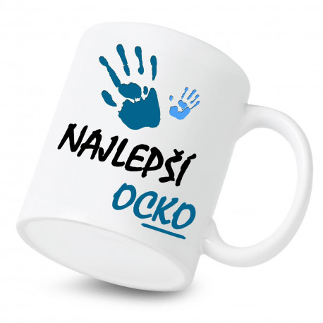 Keramický hrnček Najlepší ocko chlapca