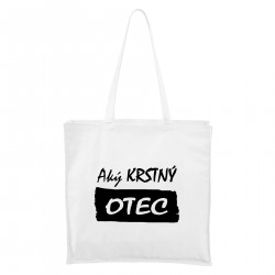 Biela Maxi taška Aký krstný otec