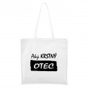 Biela Maxi taška Aký krstný otec