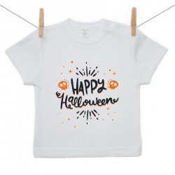 Tričko s krátkym rukávom Happy Halloween