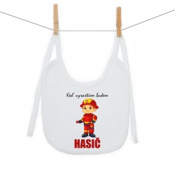 Podbradník na zaväzovanie Keď vyrastiem budem hasič