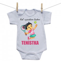 Body s krátkym rukávom Keď vyrastiem budem tenistka