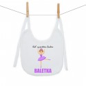 Podbradník na zaväzovanie Keď vyrastiem budem baletka