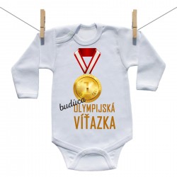Body s dlhým rukávom Budúca olympijská víťazka