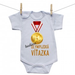 Body s krátkym rukávom Budúca olympijská víťazka
