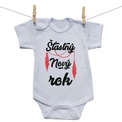 Body s krátkym rukávom Šťastný Nový rok
