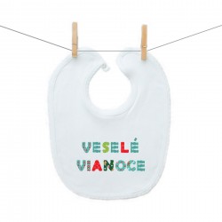 Podbradník na zapínanie Veselé Vianoce