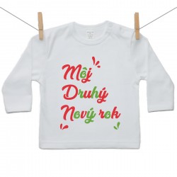 Tričko s dlhým rukávom Môj druhý Nový rok